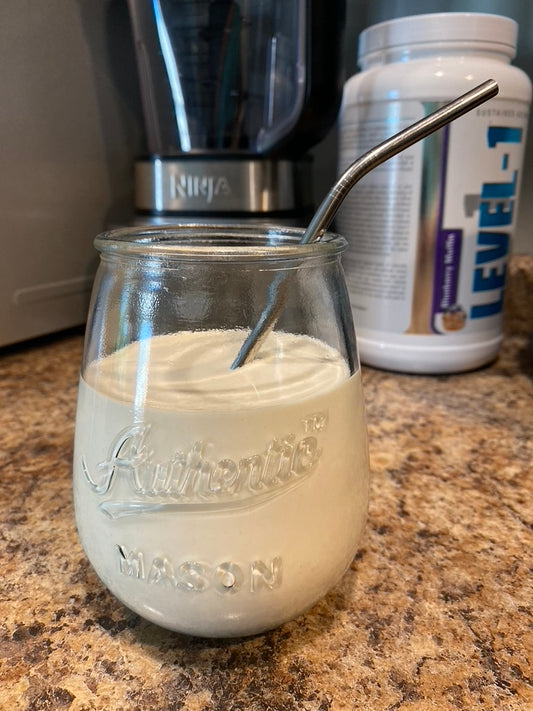 Blueberry Protein Milkshake