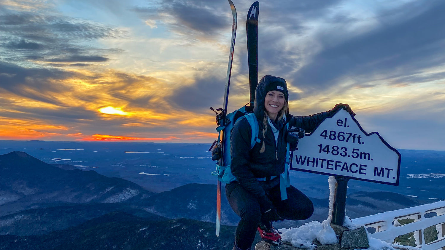 Janet Thomas Master and Elite Trainer on Whiteface Mountain