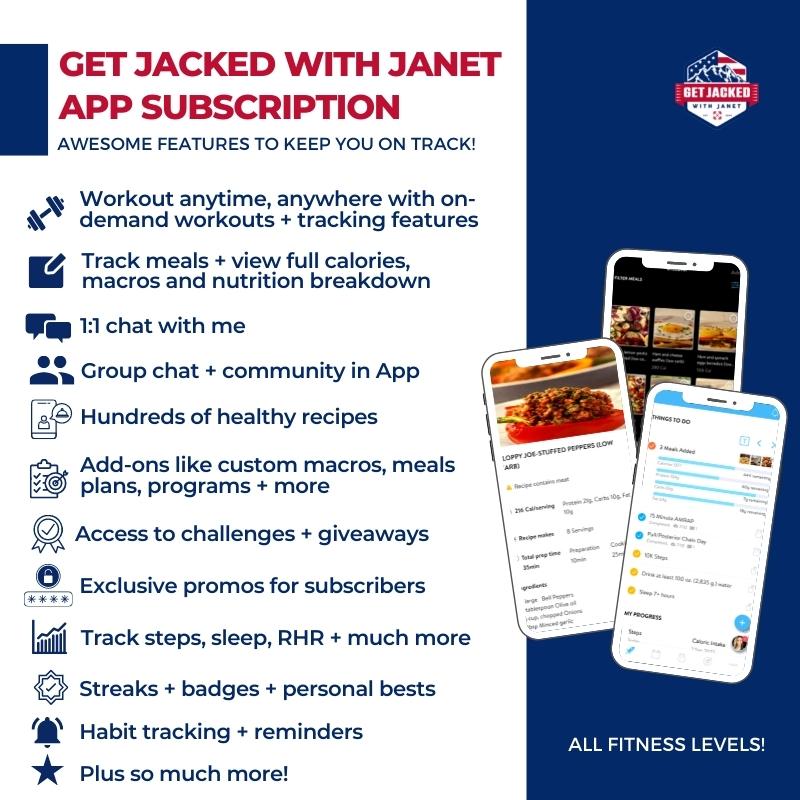 Get Jacked with Janet App Subcription 