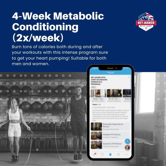 4-Week Metabolic Conditioning (3x per week)