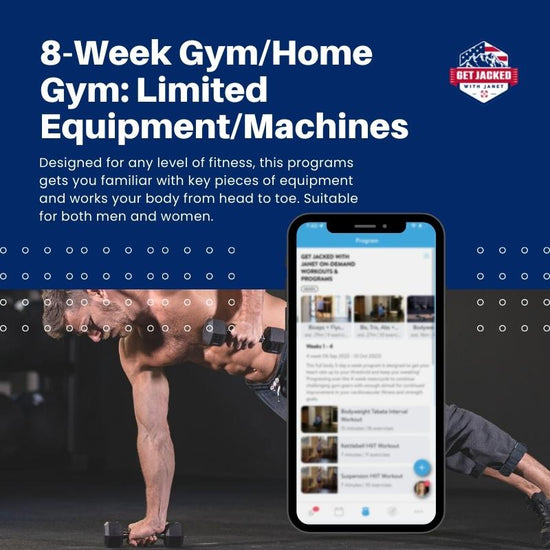 8-Week Gym/Home Gym: Limited Equipment/Machines