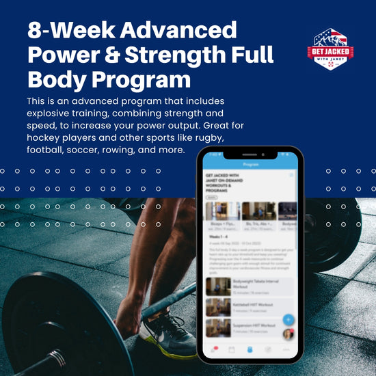 8 Week Advanced Power & Strength Full Body Program